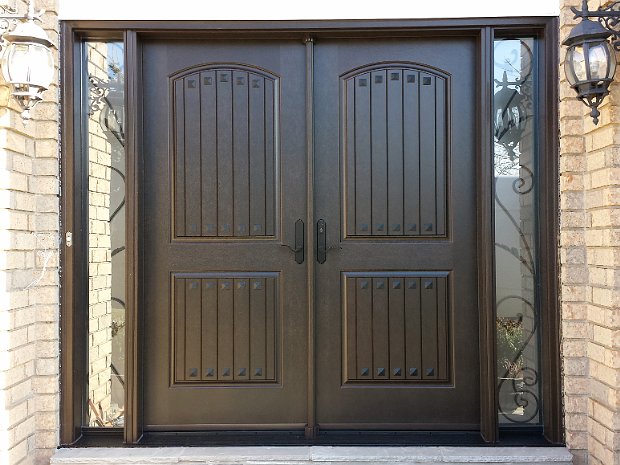 Fiberglass & steel doors