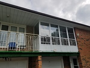 Balcony enclosure